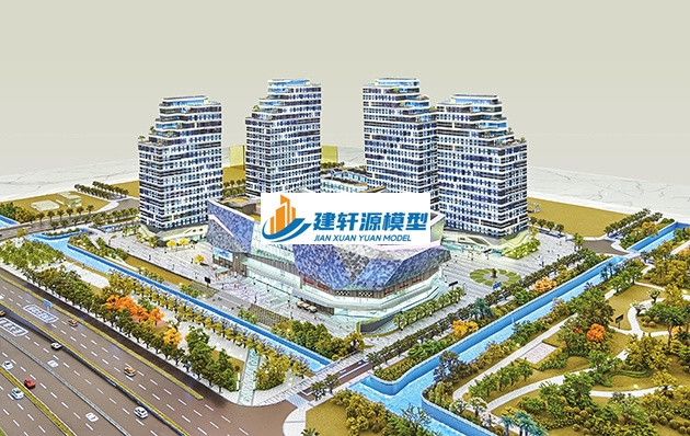 栖霞智慧城模型